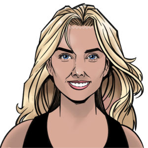 After: The zig-zag design and the location along the hairline makes the scars less obvious.